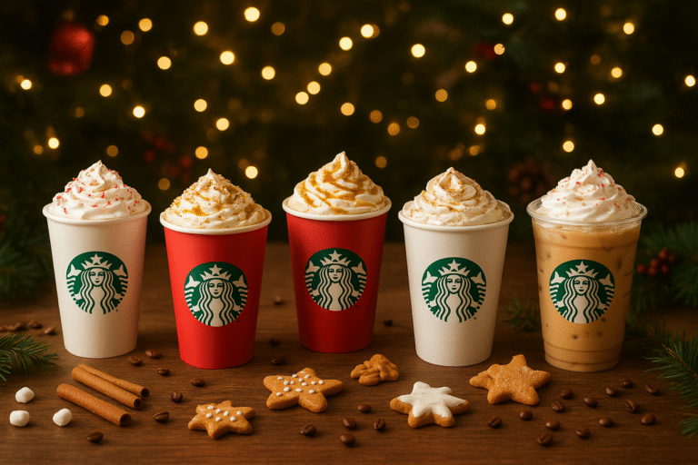 starbucks christmas drinks