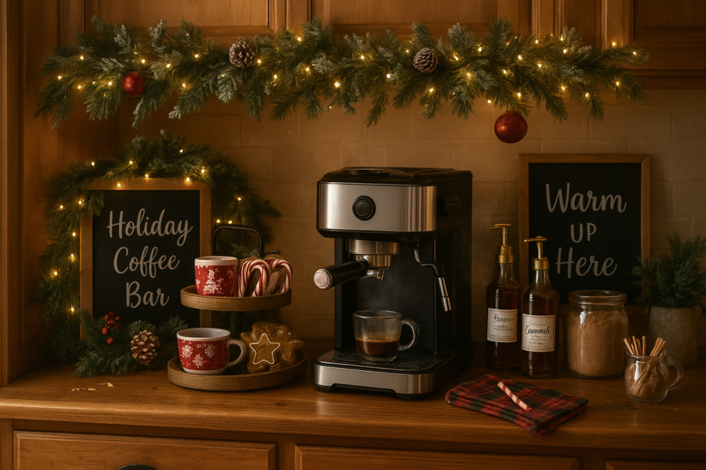 Christmas Coffee Bar