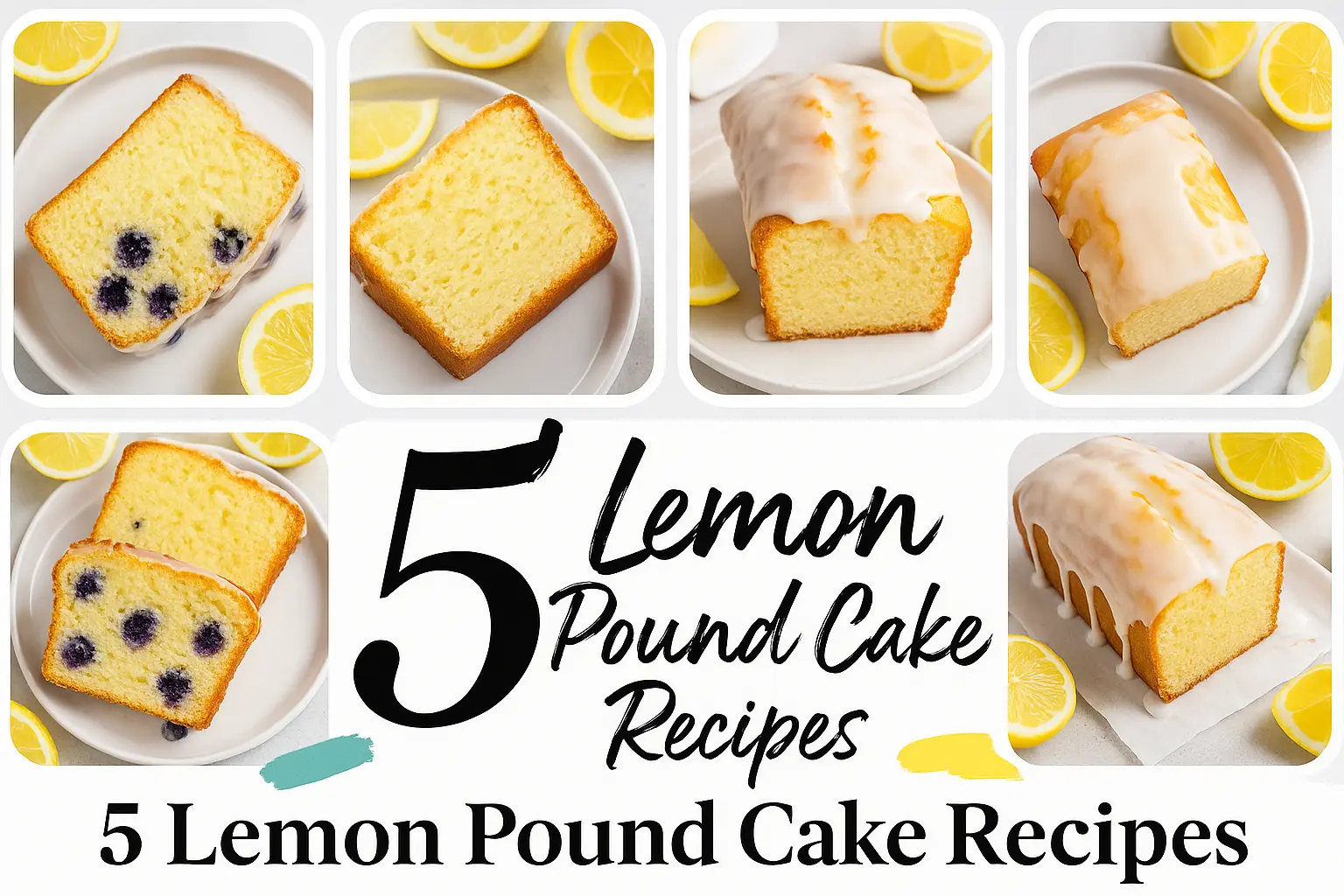 5 Lemon Pound Cake Recipes
