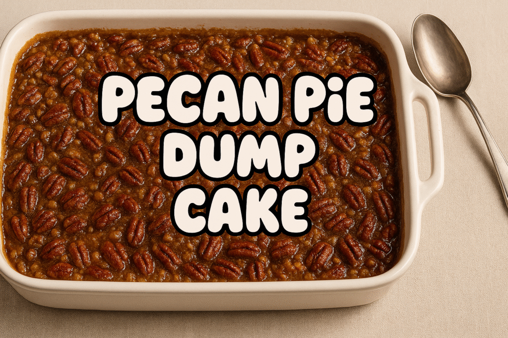 Pecan Pie Dump Cake