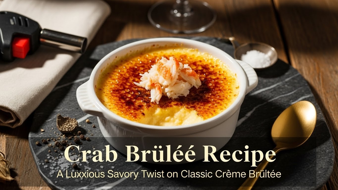 crab brulee recipe