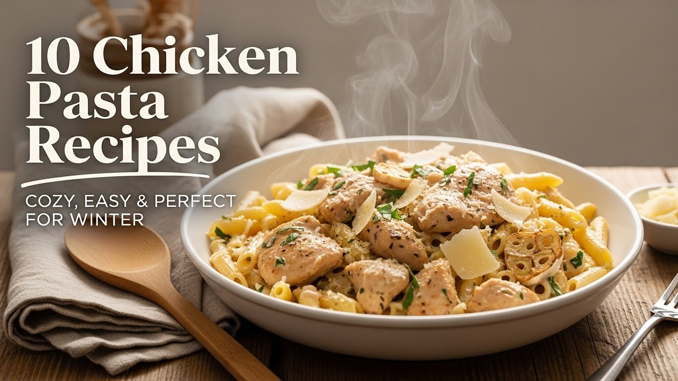 10 Chicken Pasta Recipes