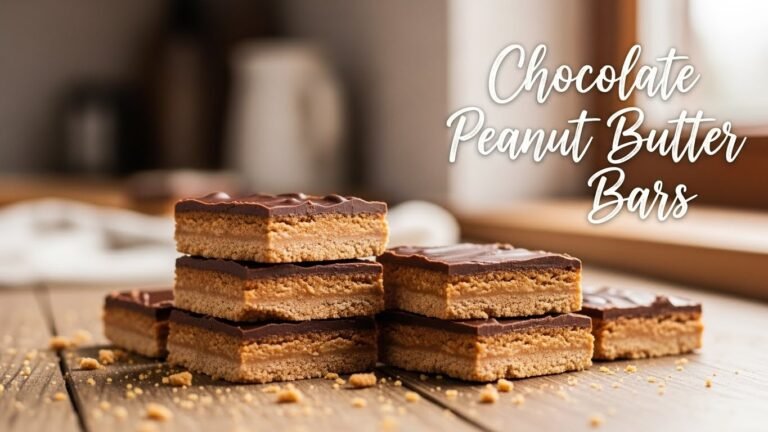 Chocolate Peanut Butter Bars