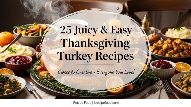25 Juicy & Easy Thanksgiving Turkey Recipes