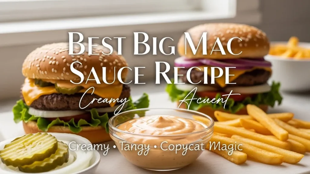 Big Mac sauce recipe