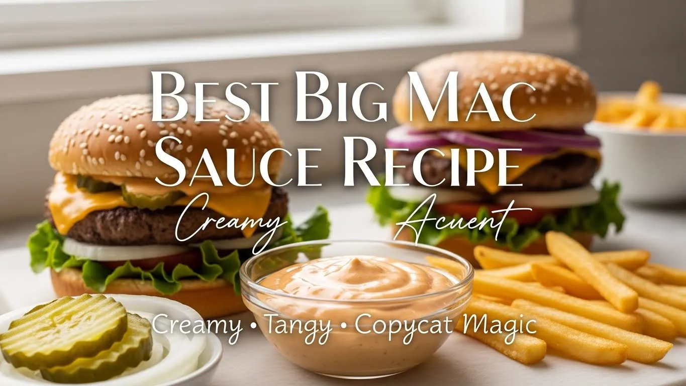 Big Mac sauce recipe