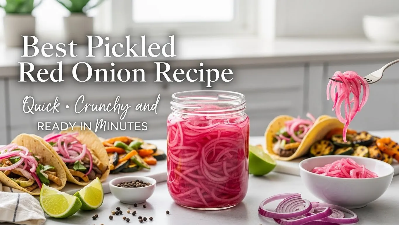 Pickled Red Onion Recipe