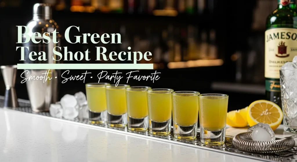 Green Tea Shot Recipe