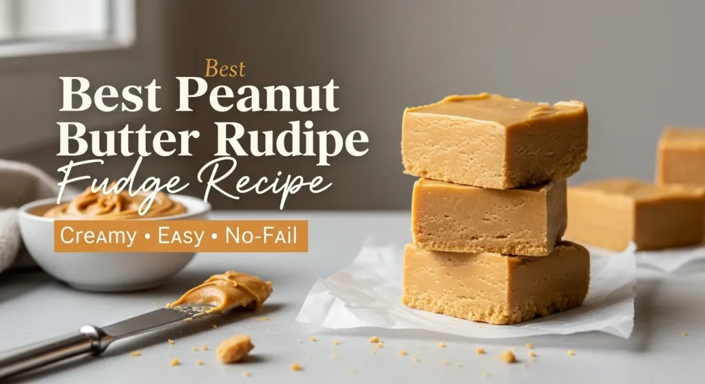Peanut Butter Fudge Recipe
