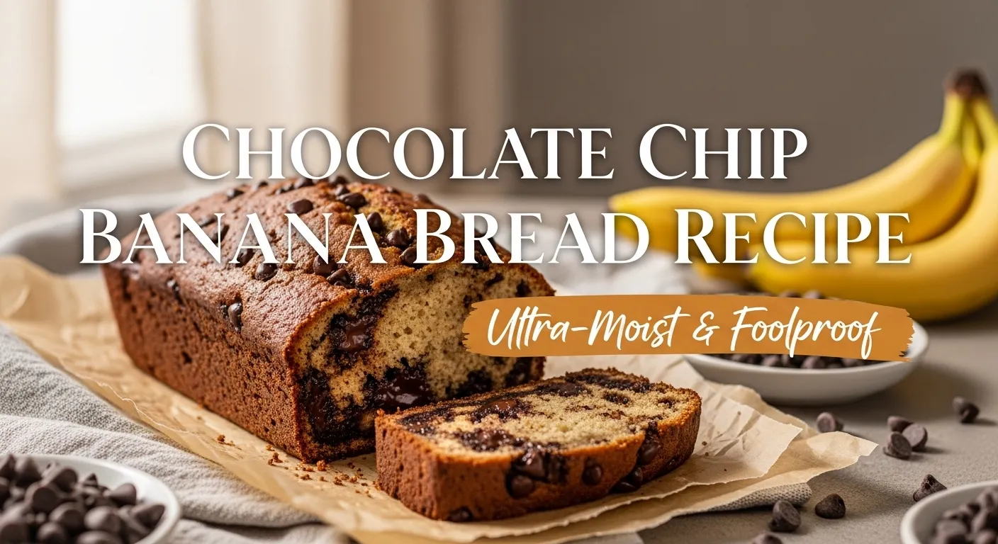Chocolate Chip Banana Bread Recipe