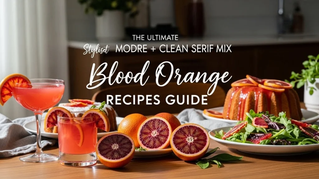 Blood Orange Recipes