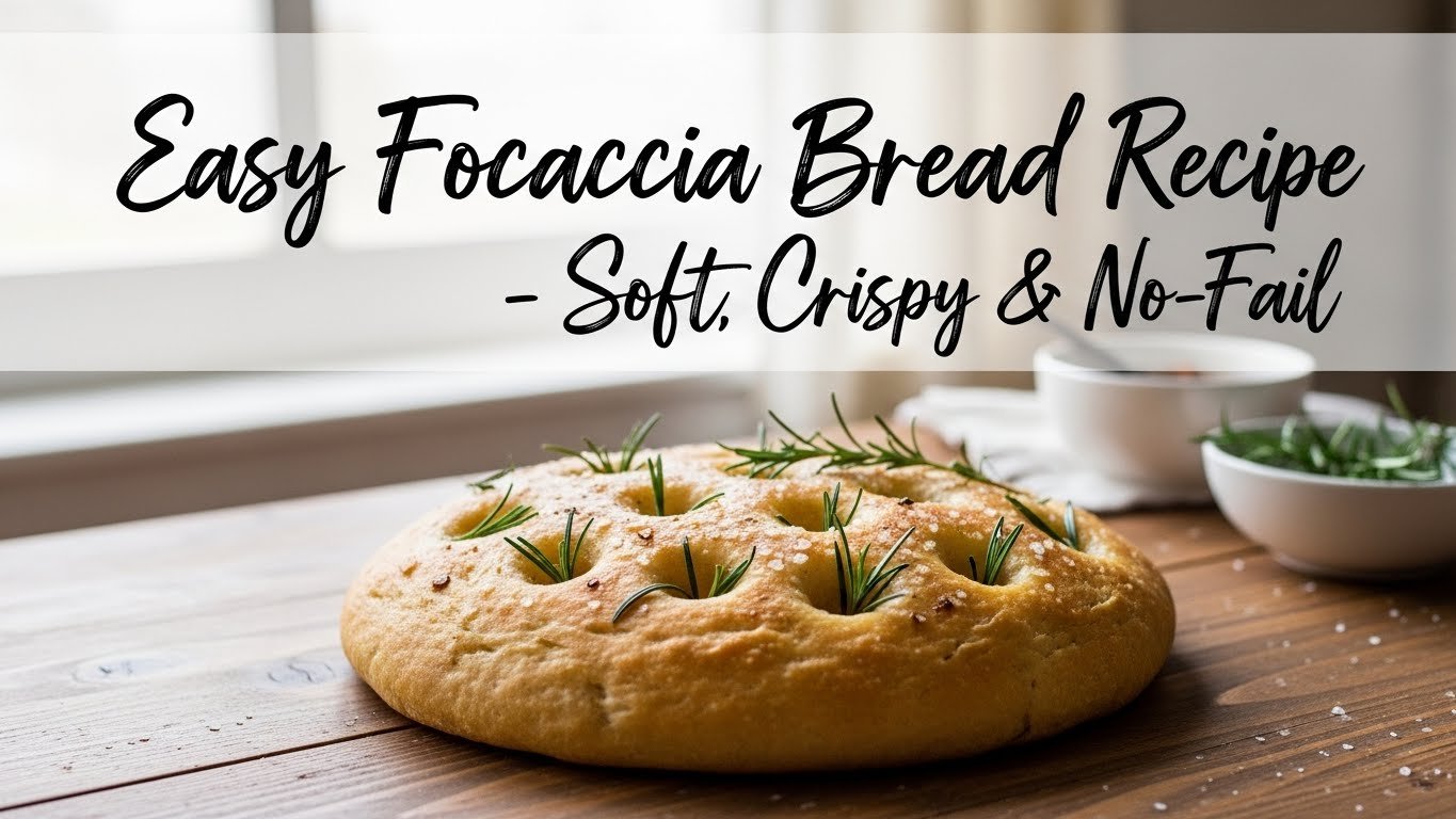 Easy Focaccia Bread Recipe