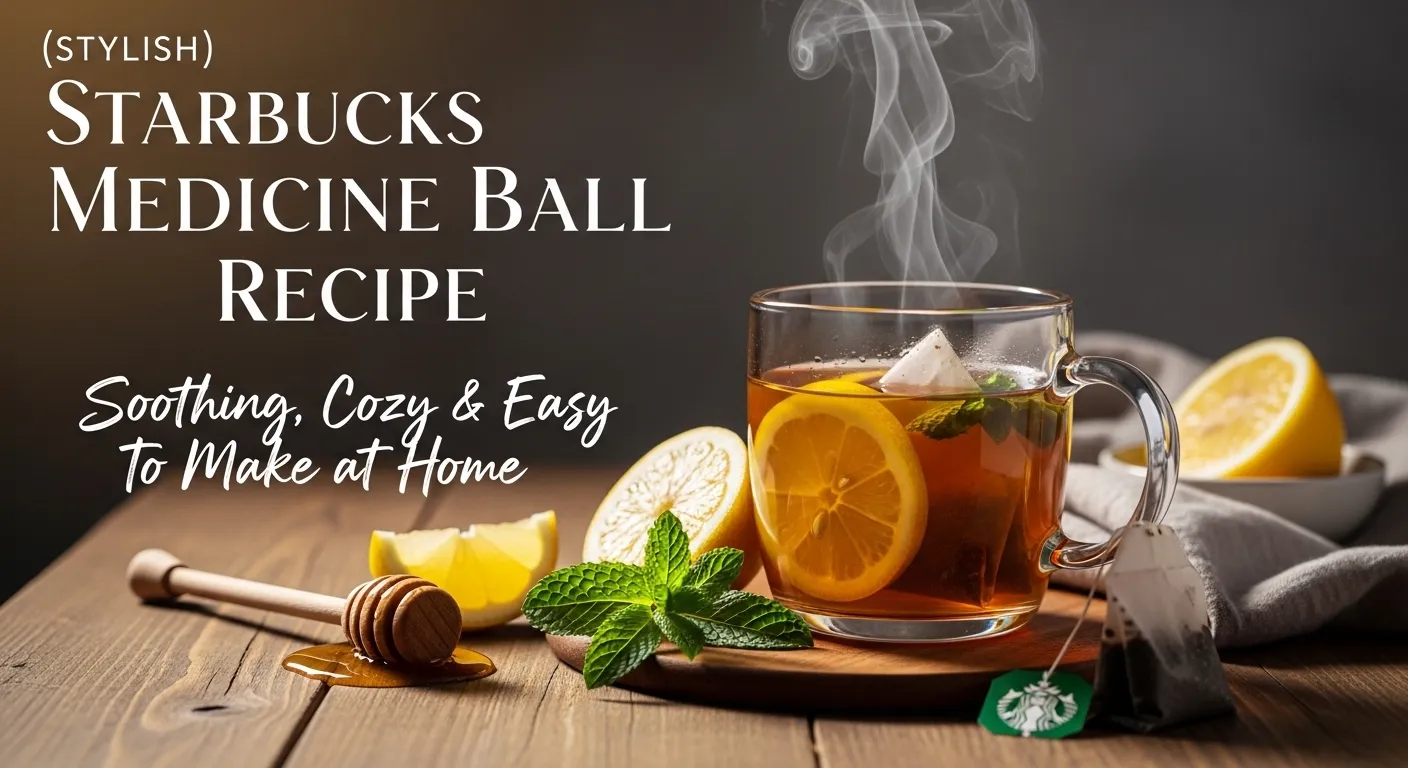 Starbucks Medicine Ball Recipe