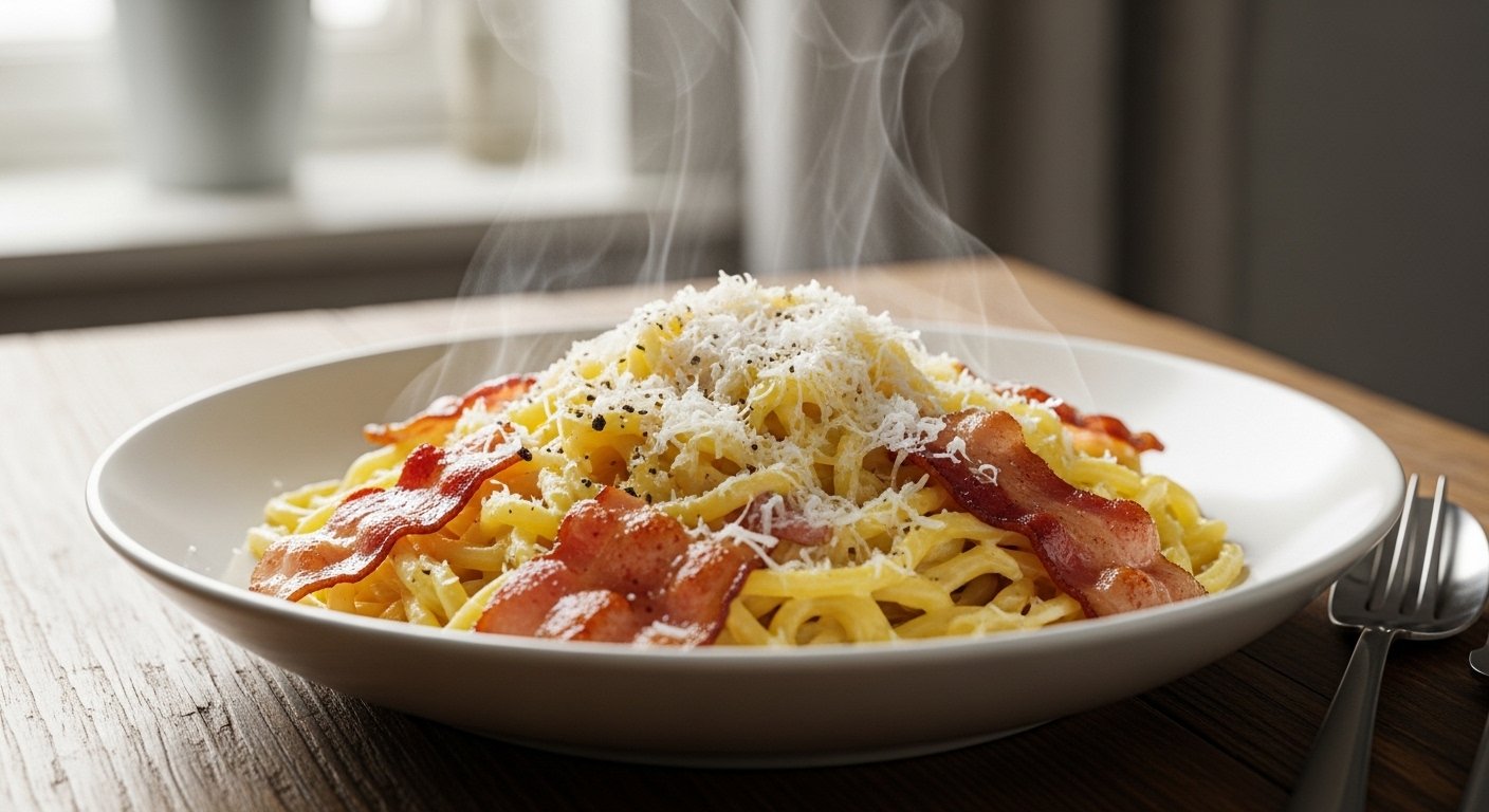 Pasta Carbonara Bacon