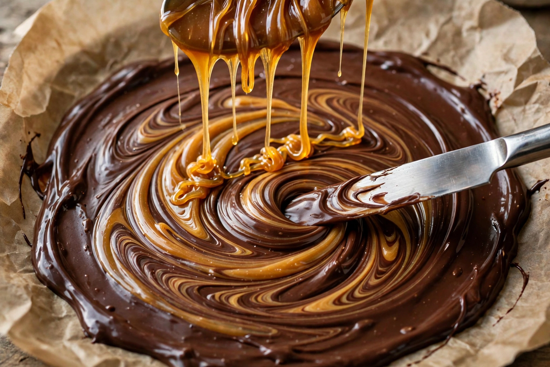 caramel apple bark