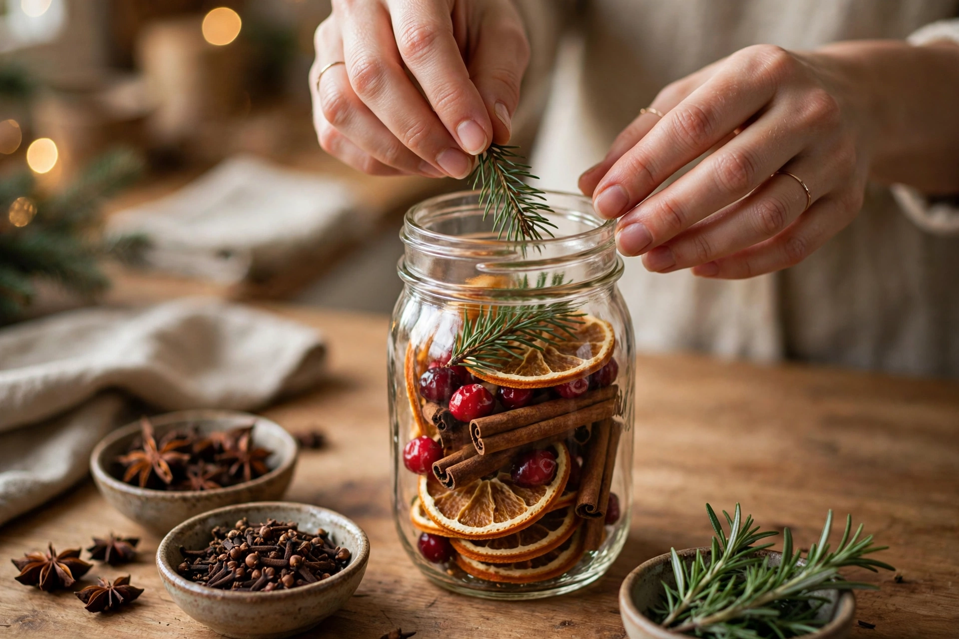 christmas stovetop potpourri gift