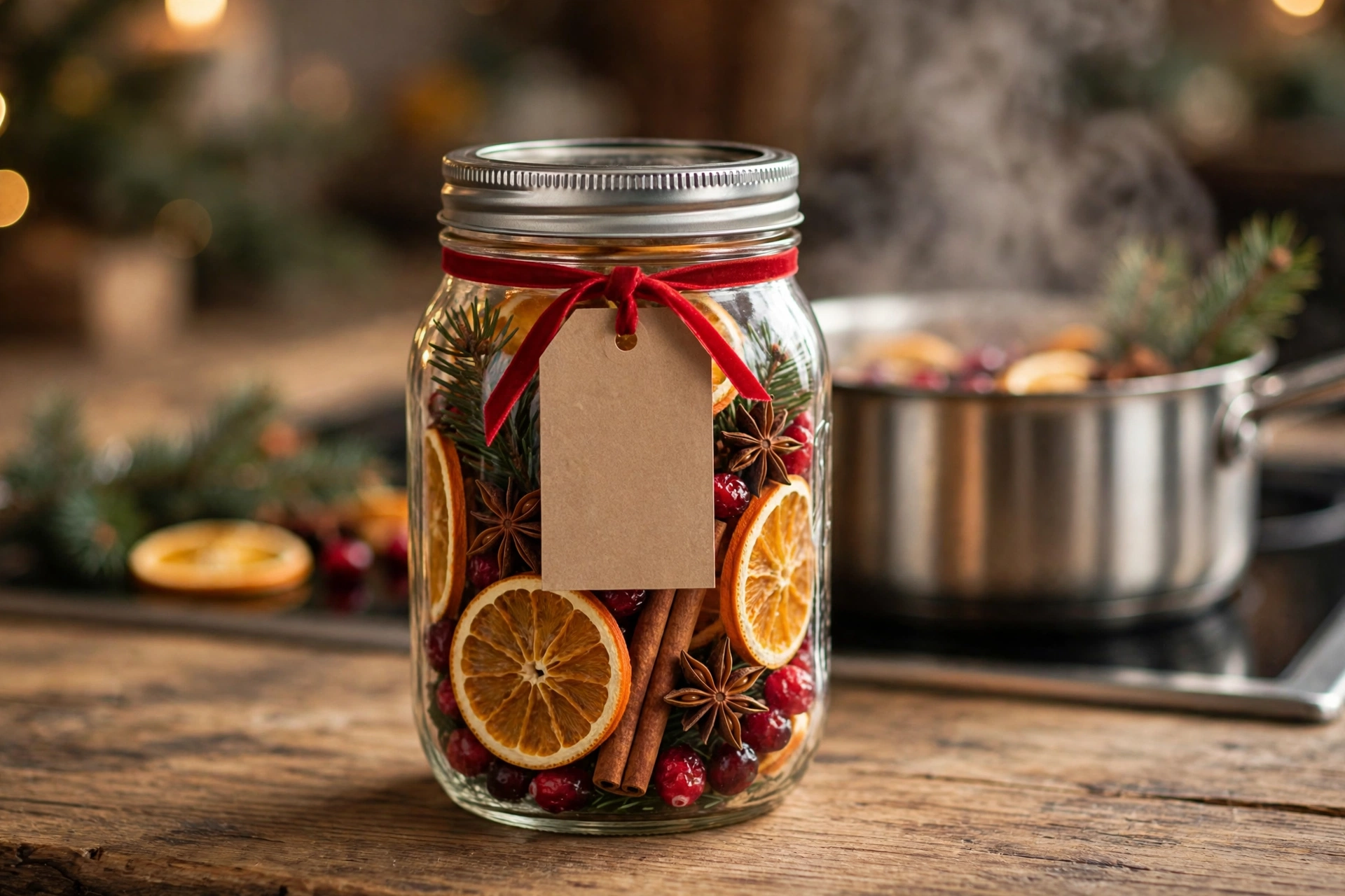 christmas stovetop potpourri gift