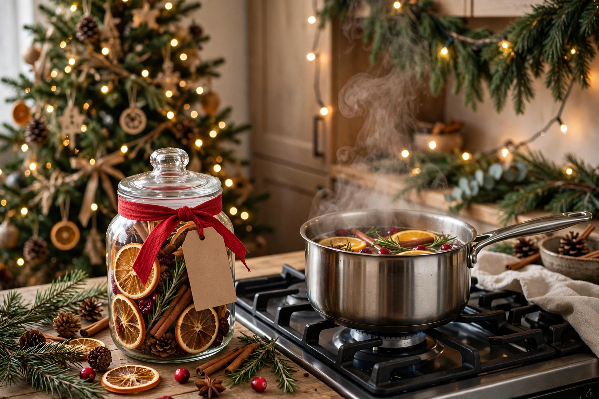 christmas stovetop potpourri gift