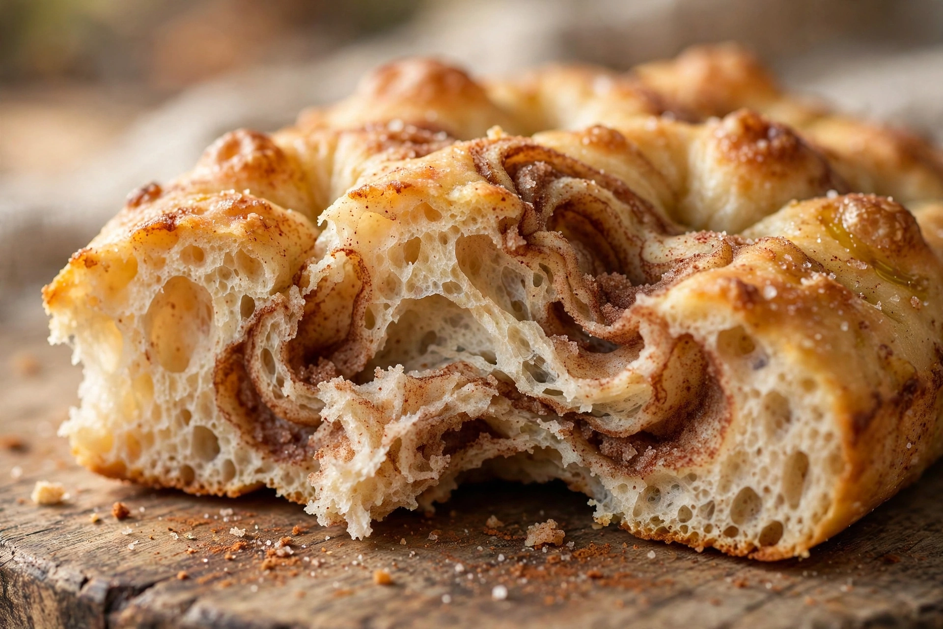 cinnamon focaccia