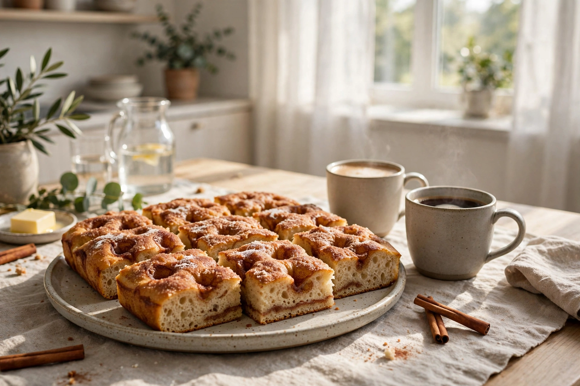 cinnamon focaccia