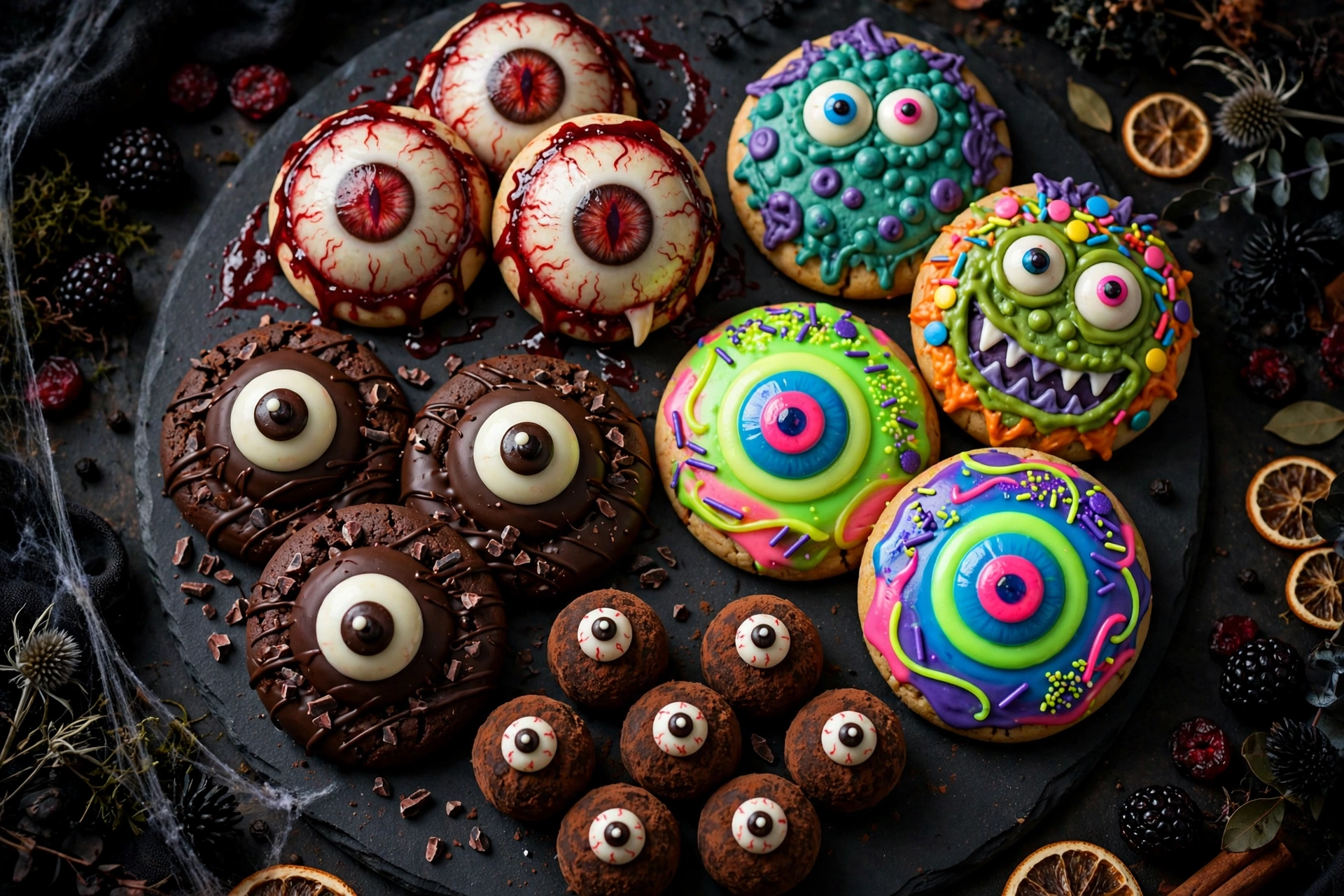 eyeball cookies