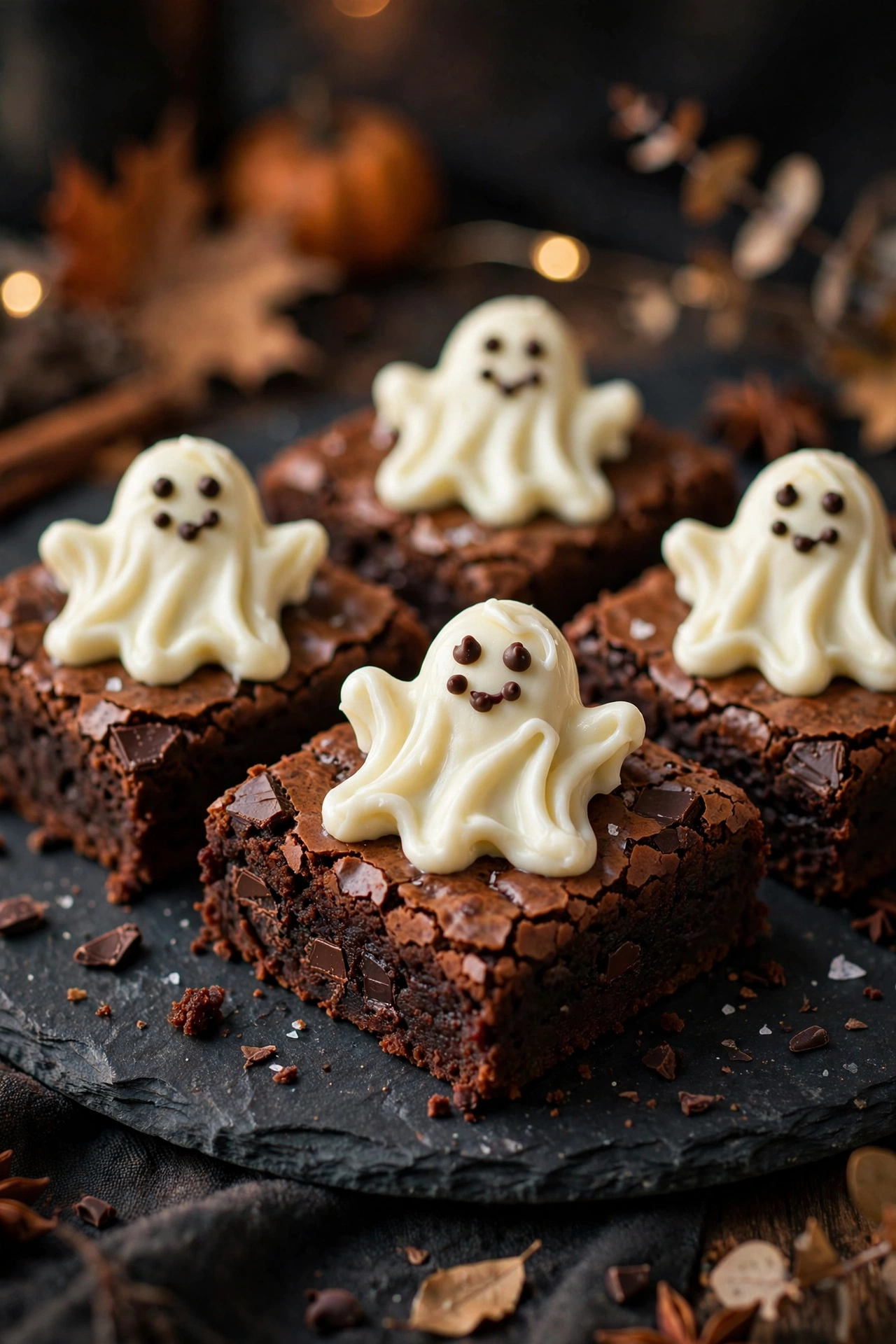 ghost brownies