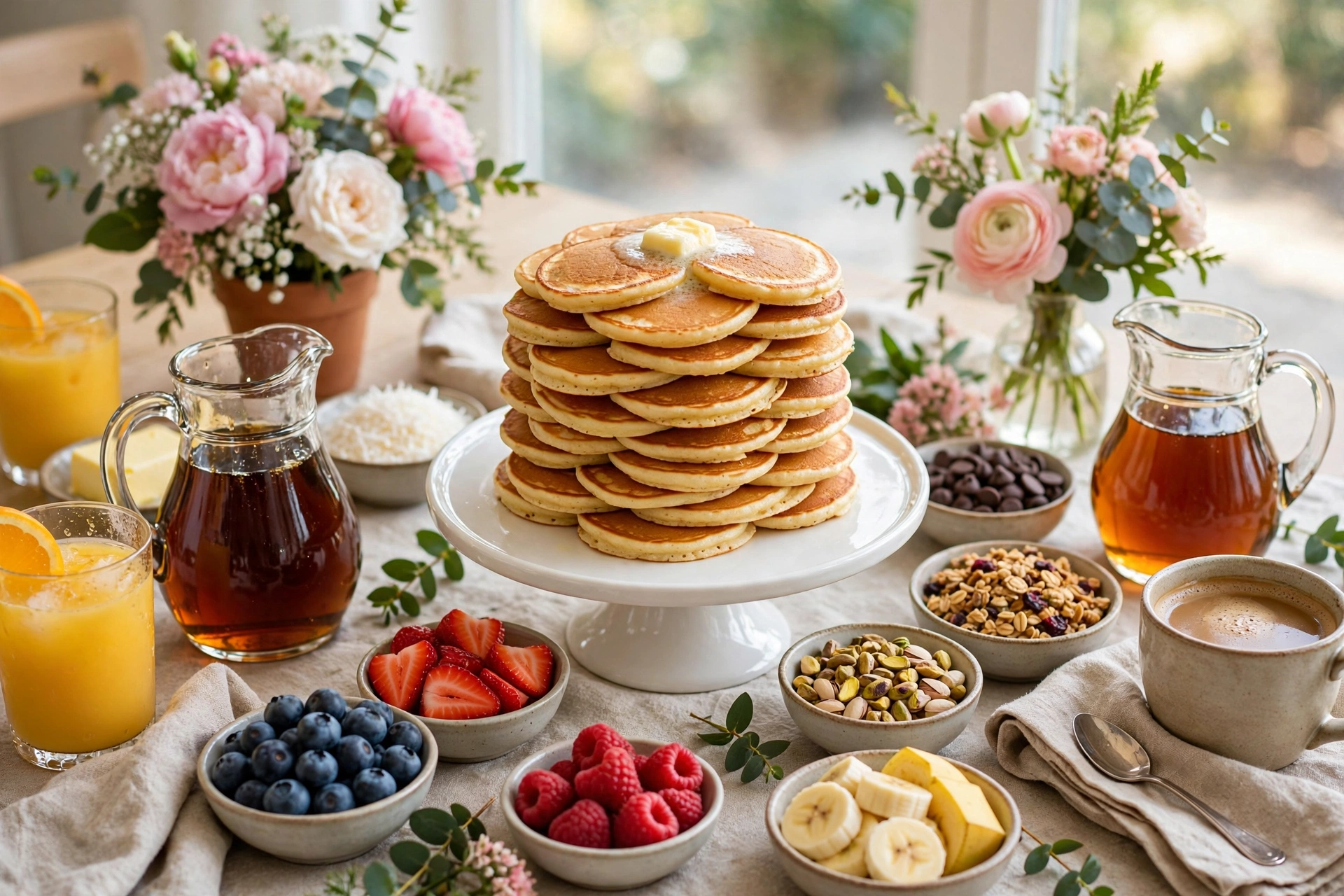 mini pancake bar