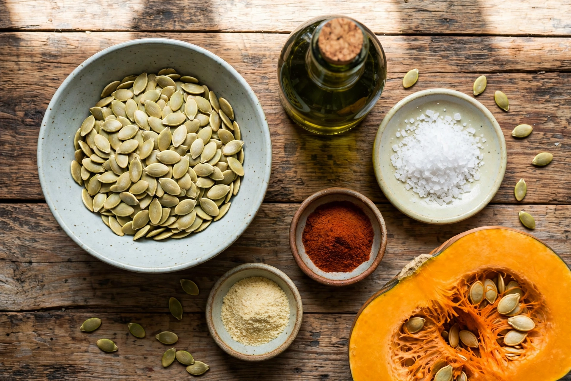 roasted pumpkin seeds recipe