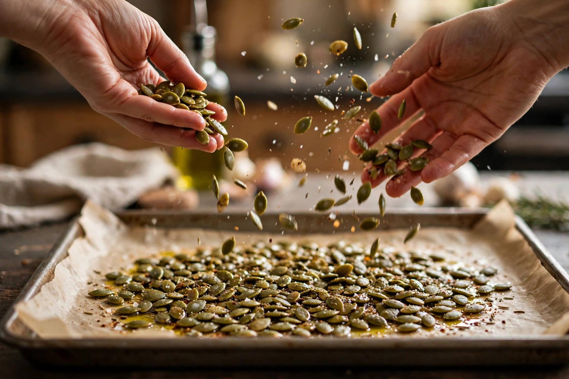 roasted pumpkin seeds recipe