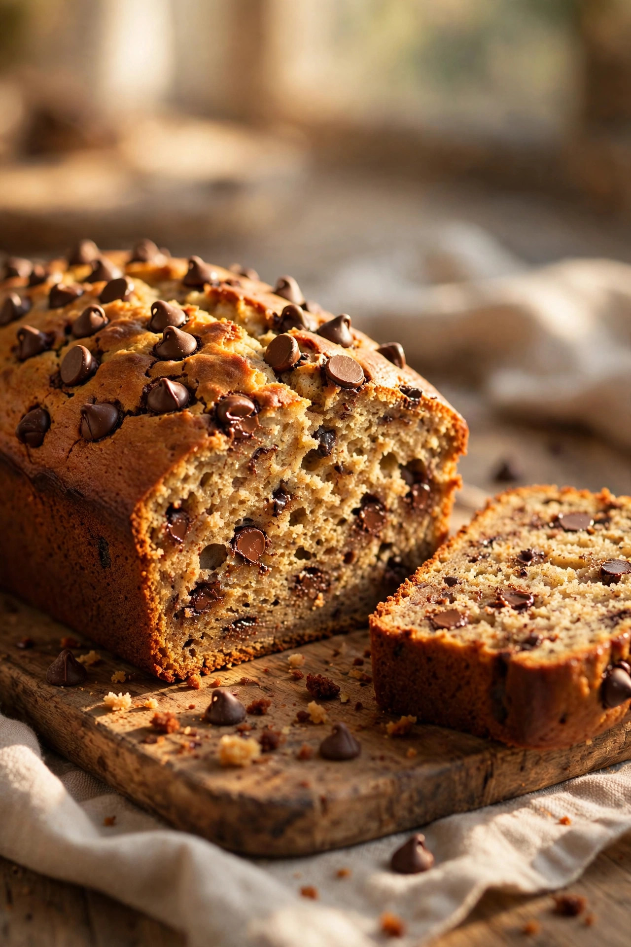Chocolate Chip Banana Bread Recipe