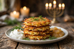 potato latkes