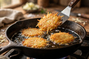 potato latkes