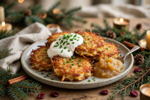 potato latkes