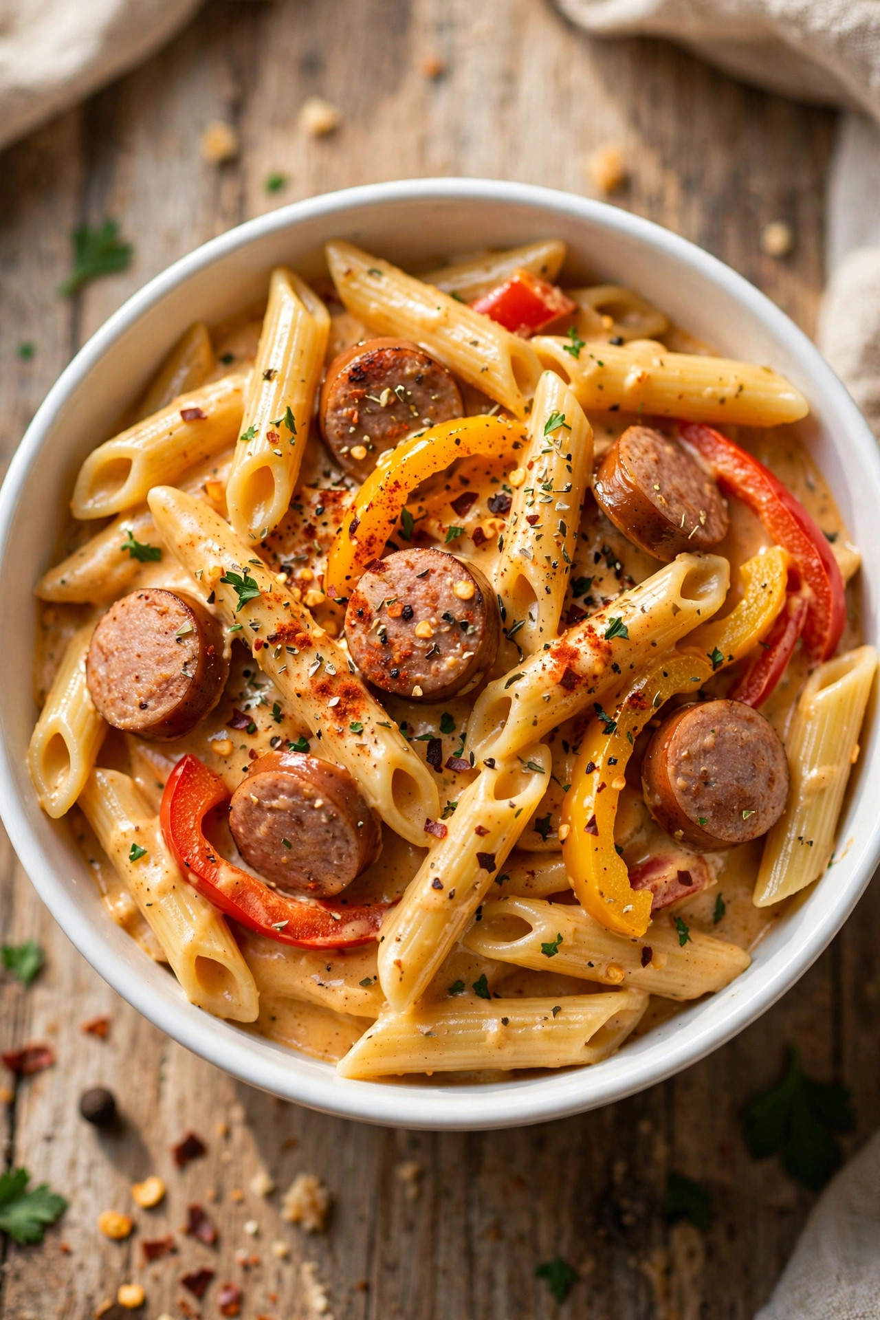 Cajun Sausage Pasta