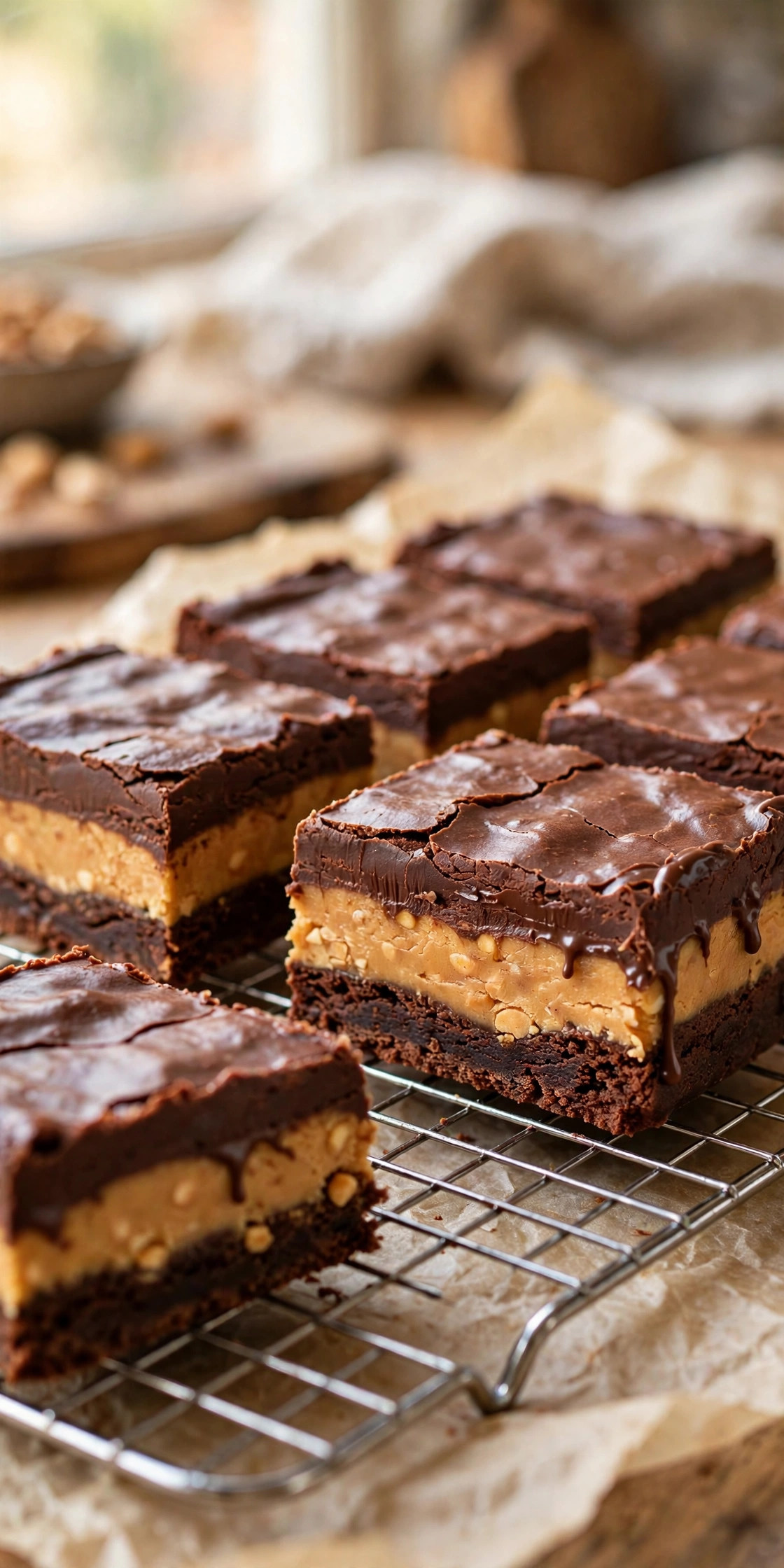Chocolate Peanut Butter Bars